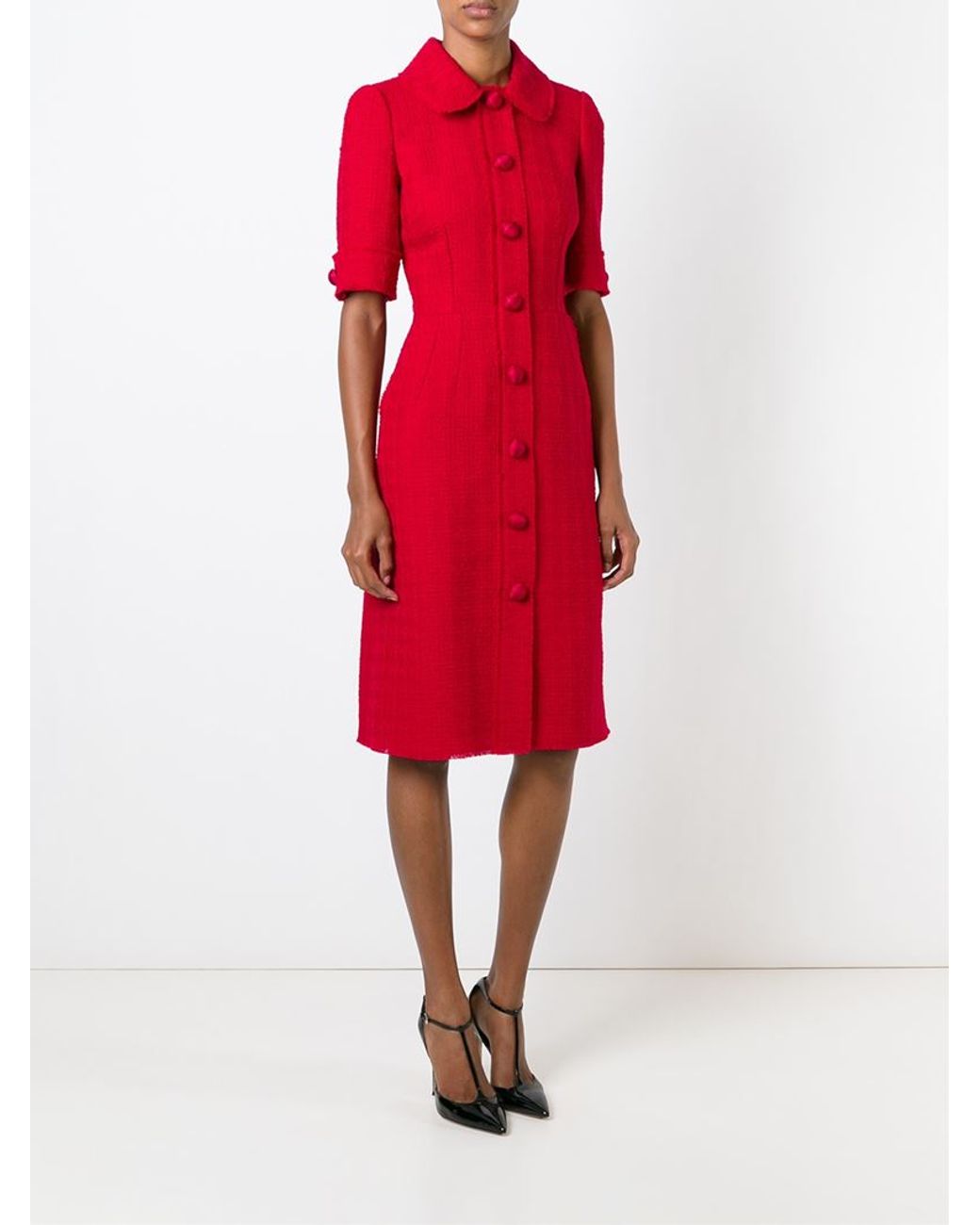 Dolce gabbana shop tweed dress