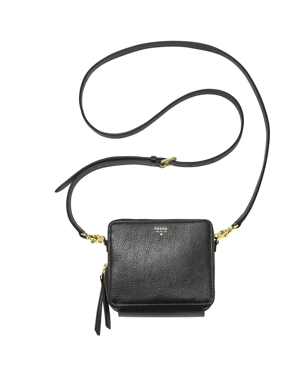  Fossil Women's Sydney Leather Satchel Purse Handbag, Black :  Clothing, Shoes & Jewelry