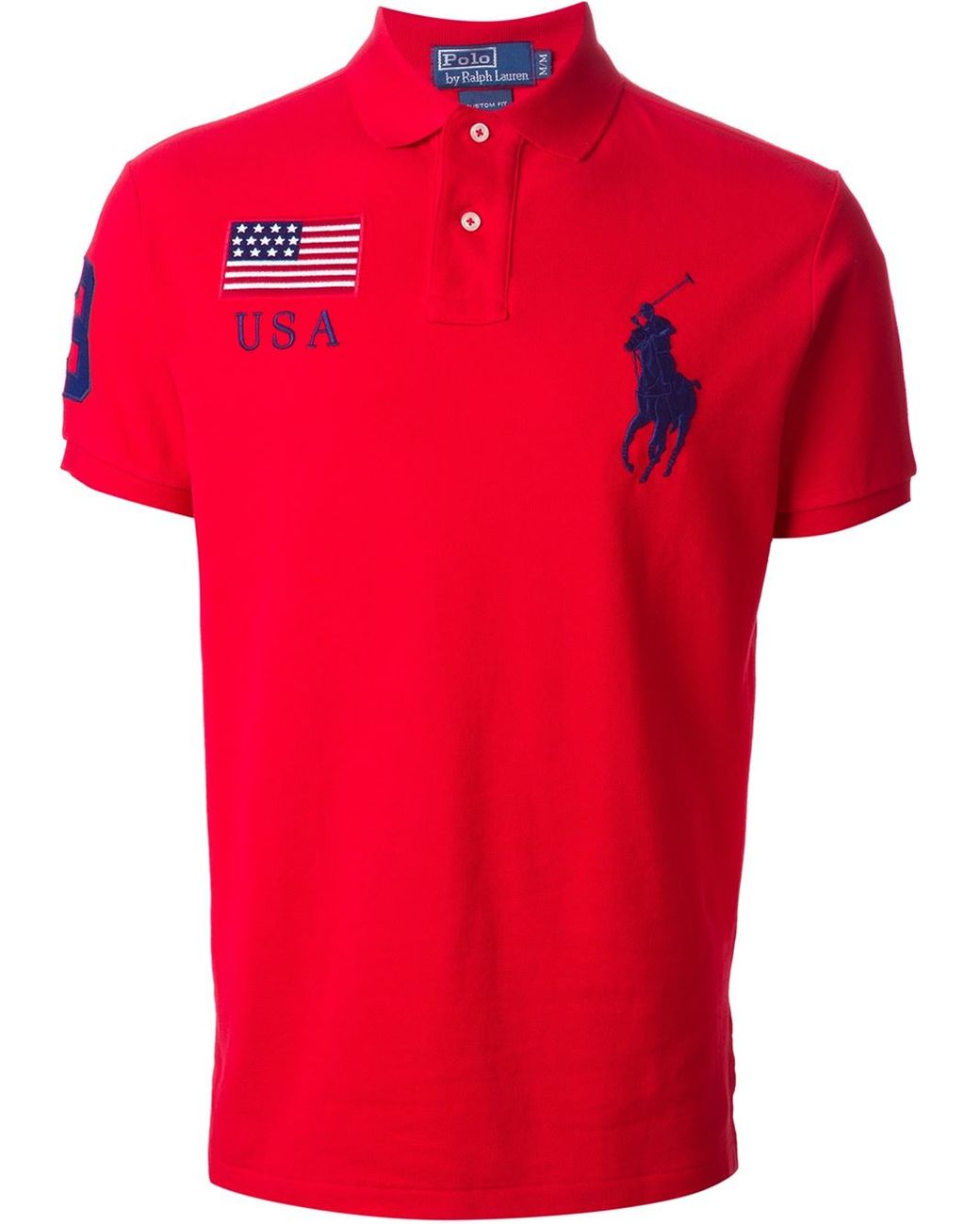 Polo Ralph Lauren Big Logo Embroidered Polo Shirt for Men | Lyst UK
