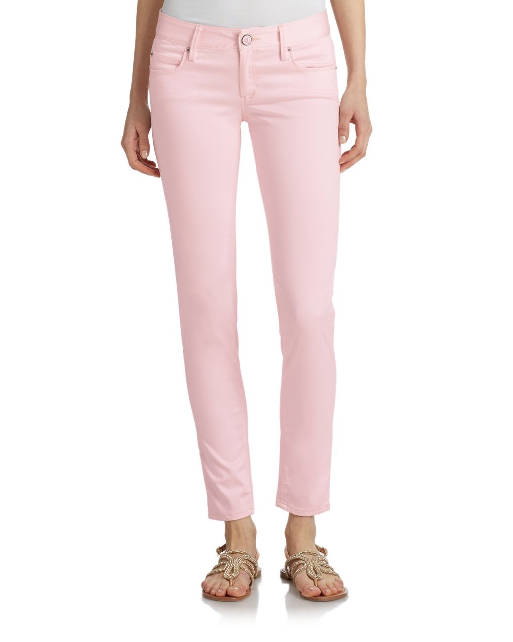 Lilly Pulitzer Worth Skinny Jeans in Pink | Lyst