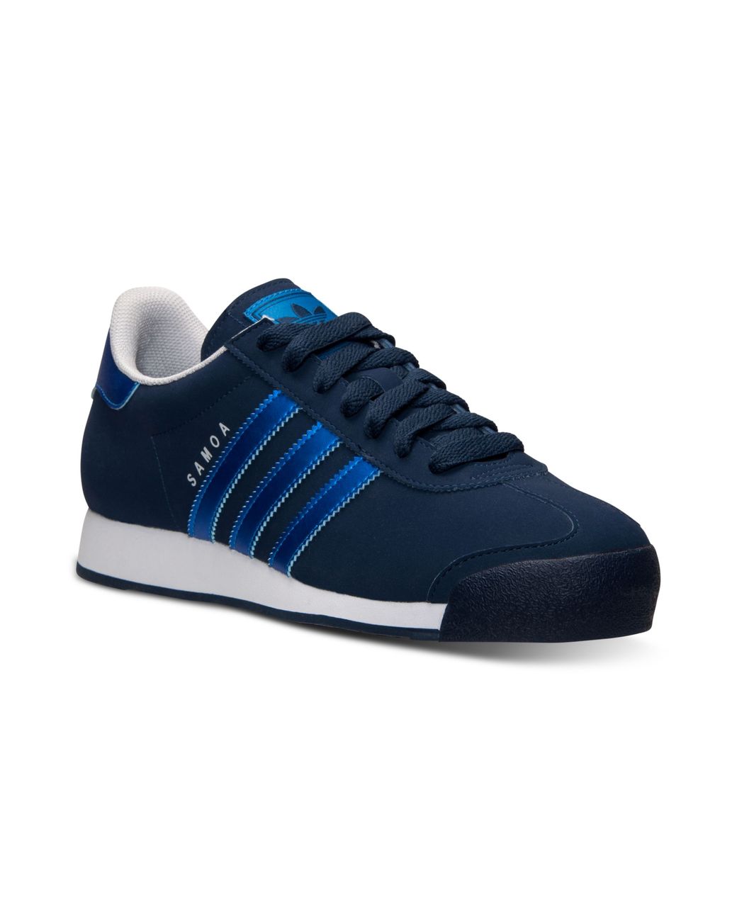 Consejo ponerse nervioso manejo adidas Men'S Samoa Casual Sneakers From Finish Line in Blue for Men | Lyst