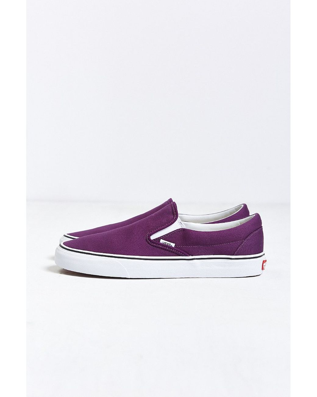 Vans Classic Color Slip-on Sneaker in Purple for Men | Lyst