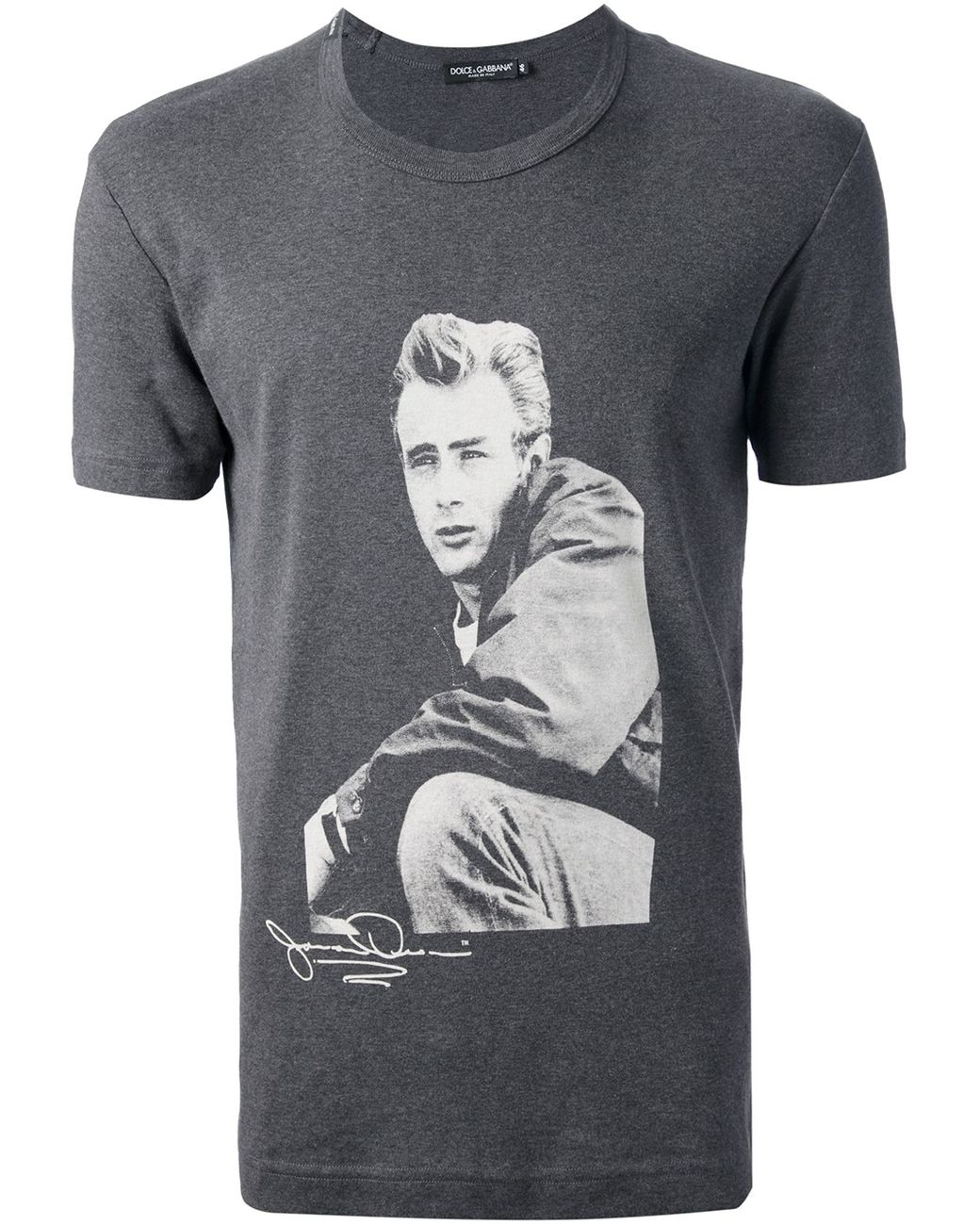 \u0026 Gabbana James Dean Tshirt in Grey 