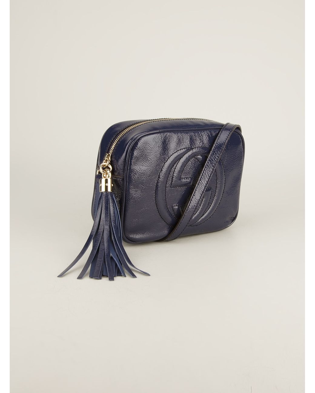 Gucci disco hotsell bag navy