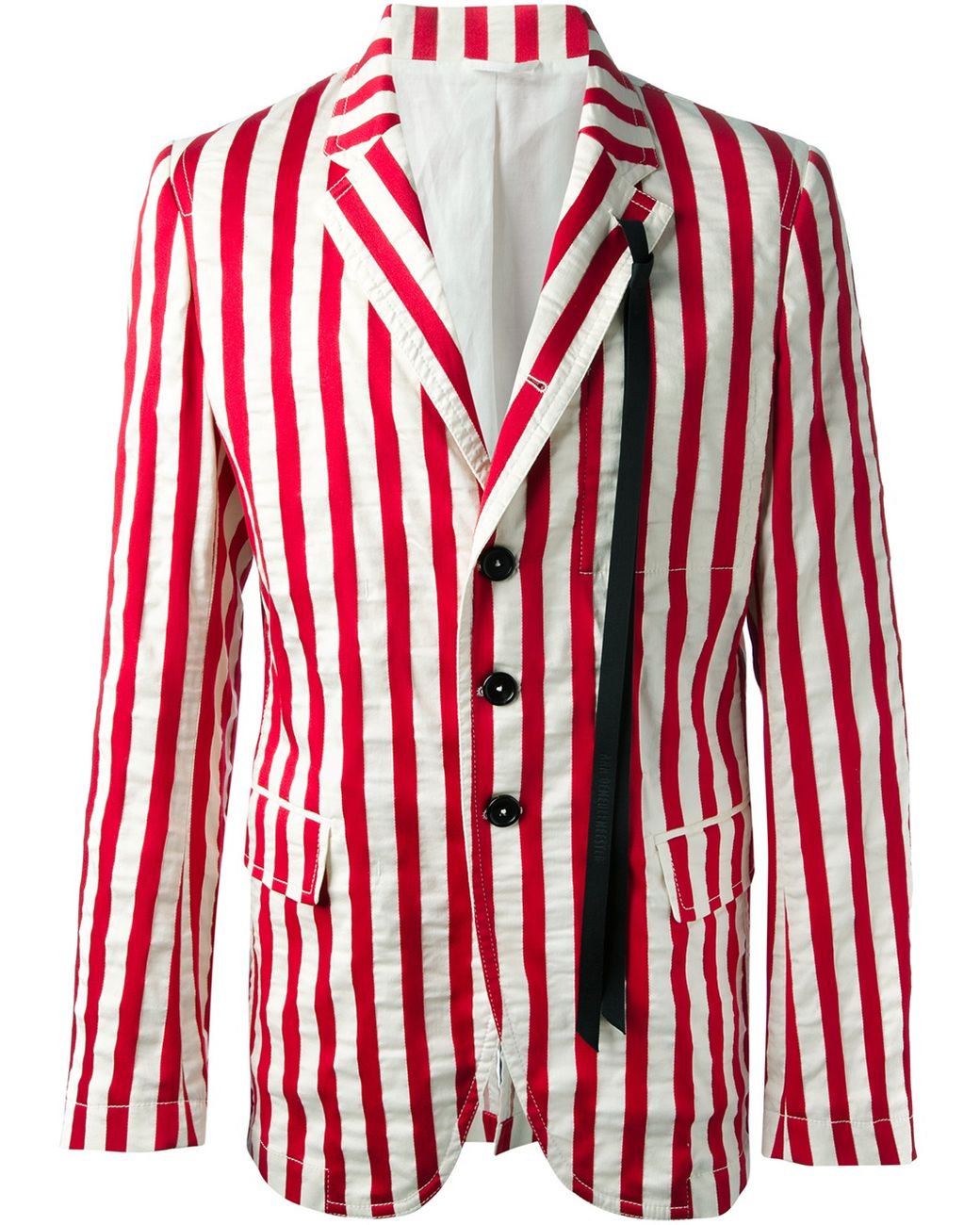 Red and white striped blazer mens sales