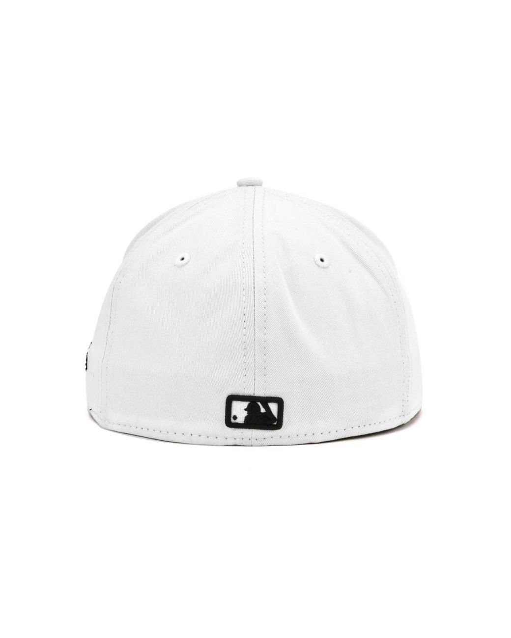 KTZ San Diego Padres White Out 59fifty Fitted Cap for Men