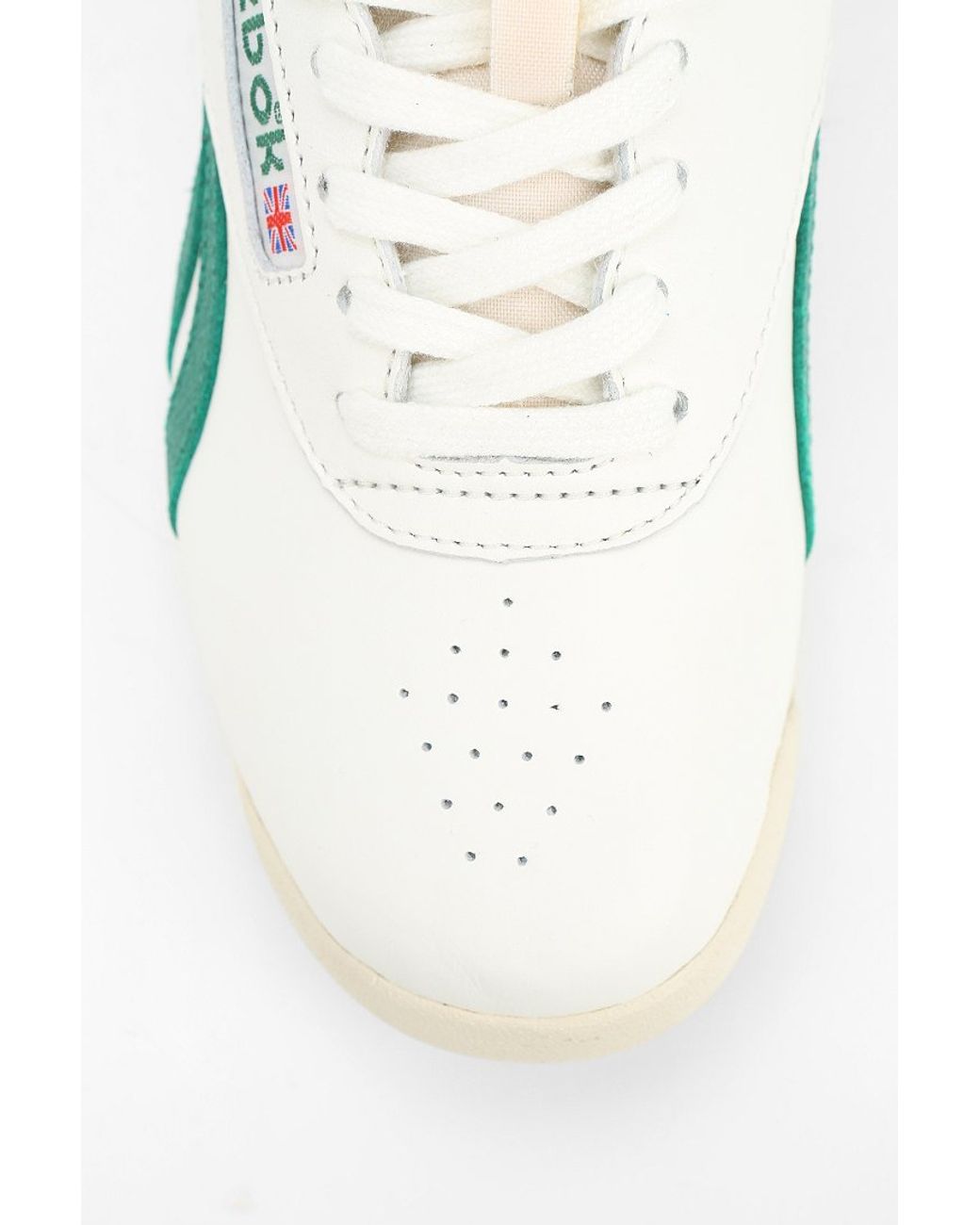 Reebok Freestyle Vintage Hightop Sneaker in Green | Lyst