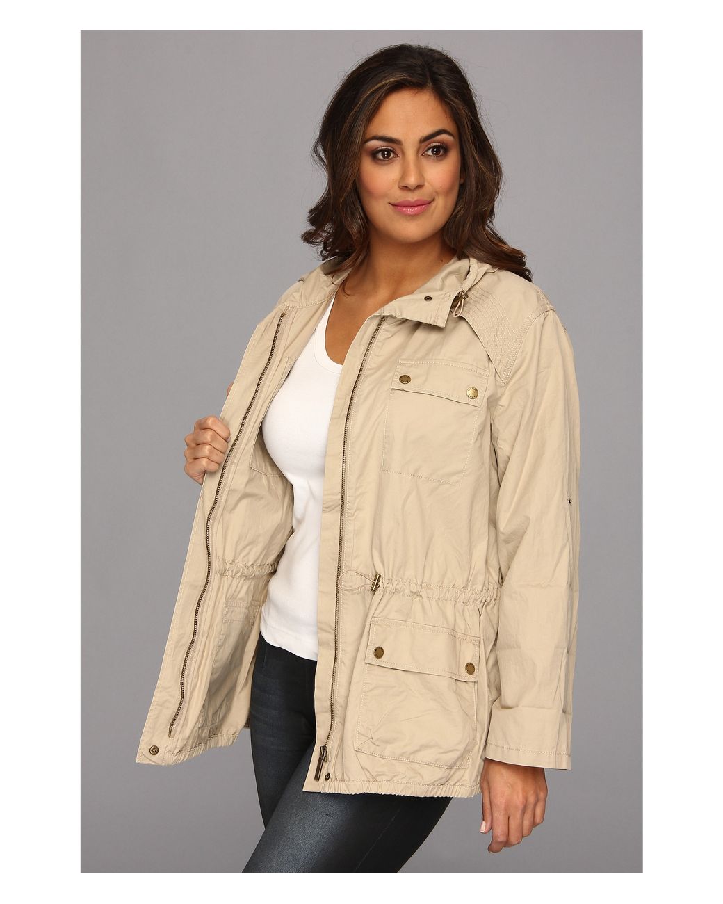 Michael kors tan jacket shop
