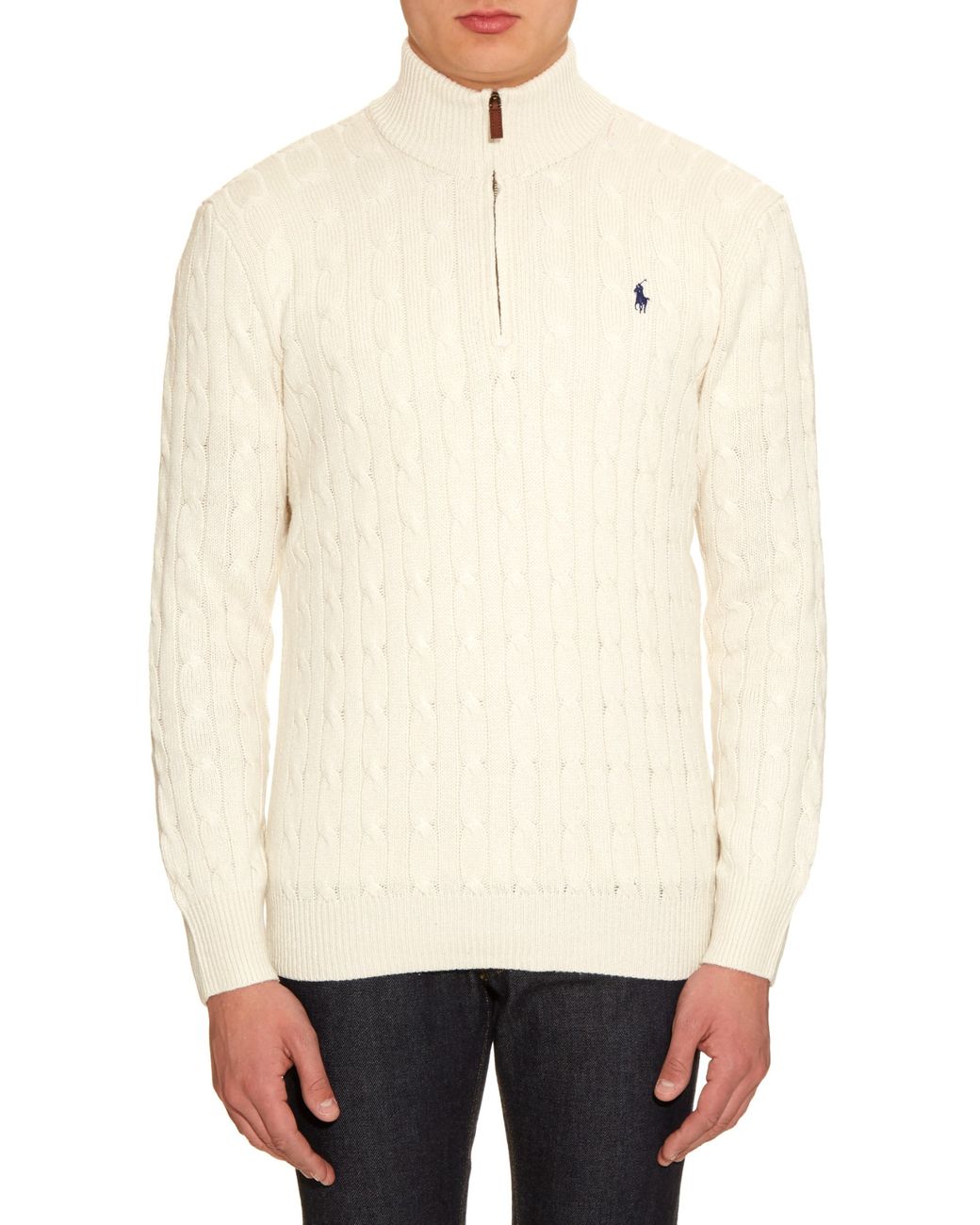 Ralph lauren funnel shop neck jumper