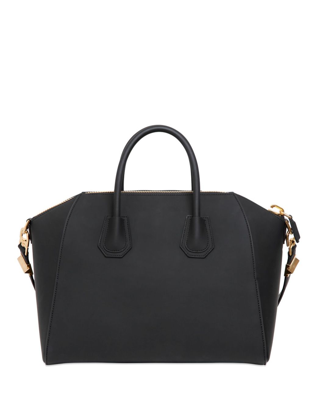 Givenchy Medium Antigona Rubber Effect Bag in Black Lyst