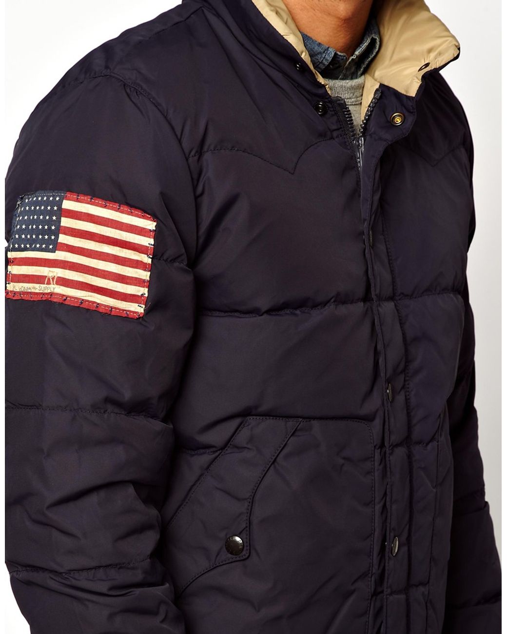 Ralph Lauren Denim Supply Ralph Lauren Jacket with Down Fill in