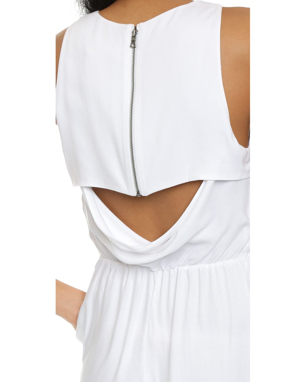 Alice and olivia white romper cheap