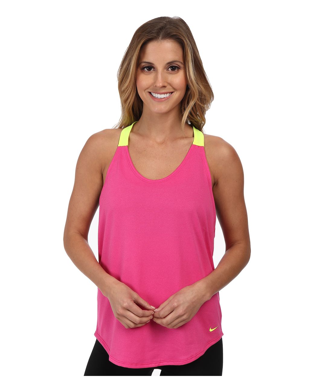 Nike Dri-Fit™ Elastika Tank Top in Pink | Lyst