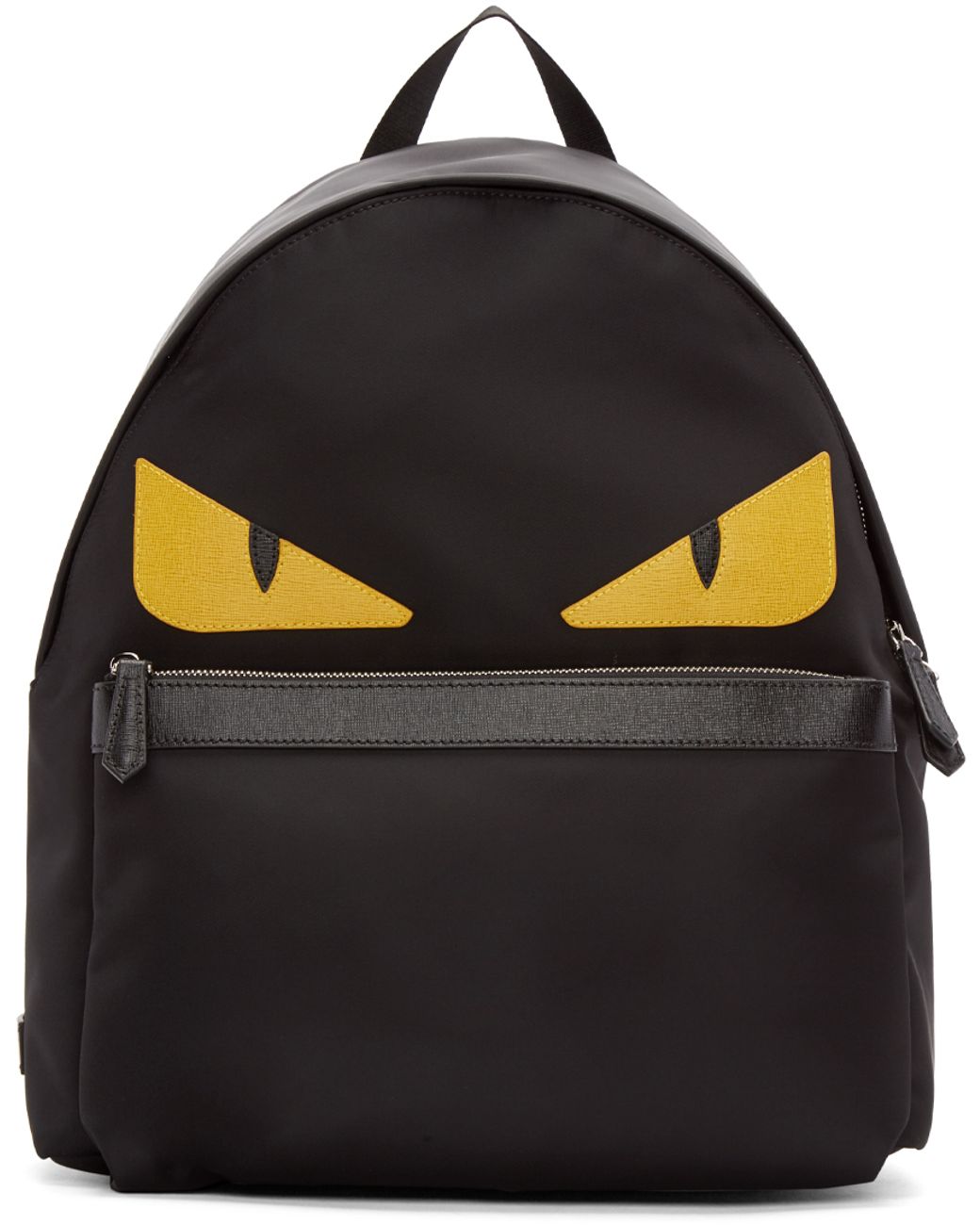 Fendi Black Nylon Monster Backpack for Men | Lyst