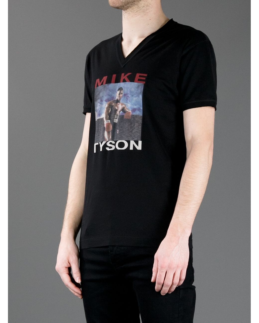 Dolce & Gabbana Printed Mike Tyson T-Shirt in Black for Men | Lyst