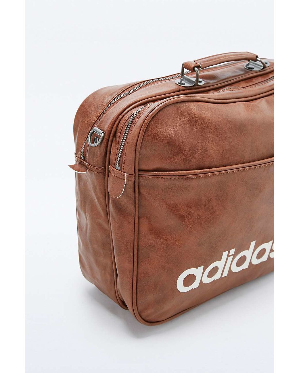 adidas Originals Brown Vintage Airline Bag for Men | Lyst UK