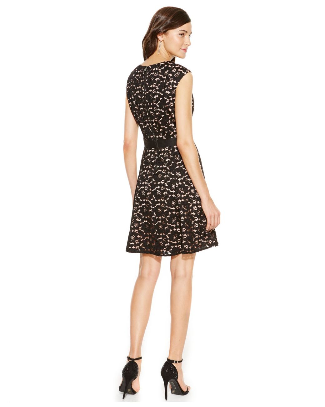 Vince camuto hotsell polka dot dress