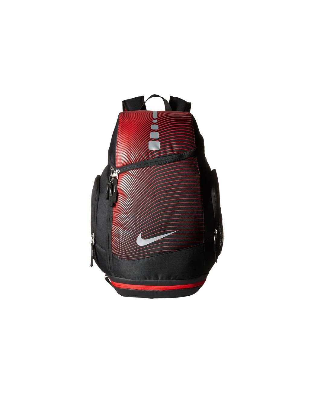 Nike Synthetic Hoops Elite Max Air Backpack Gr in Black/University  Red/Metallic si (Red) | Lyst