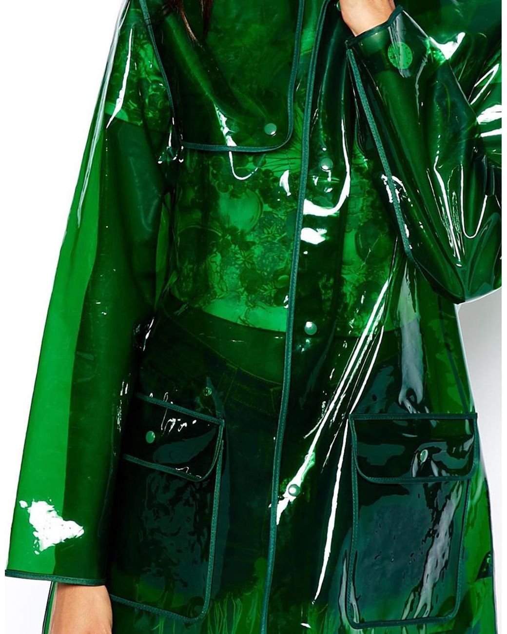 Asos clear raincoat hot sale