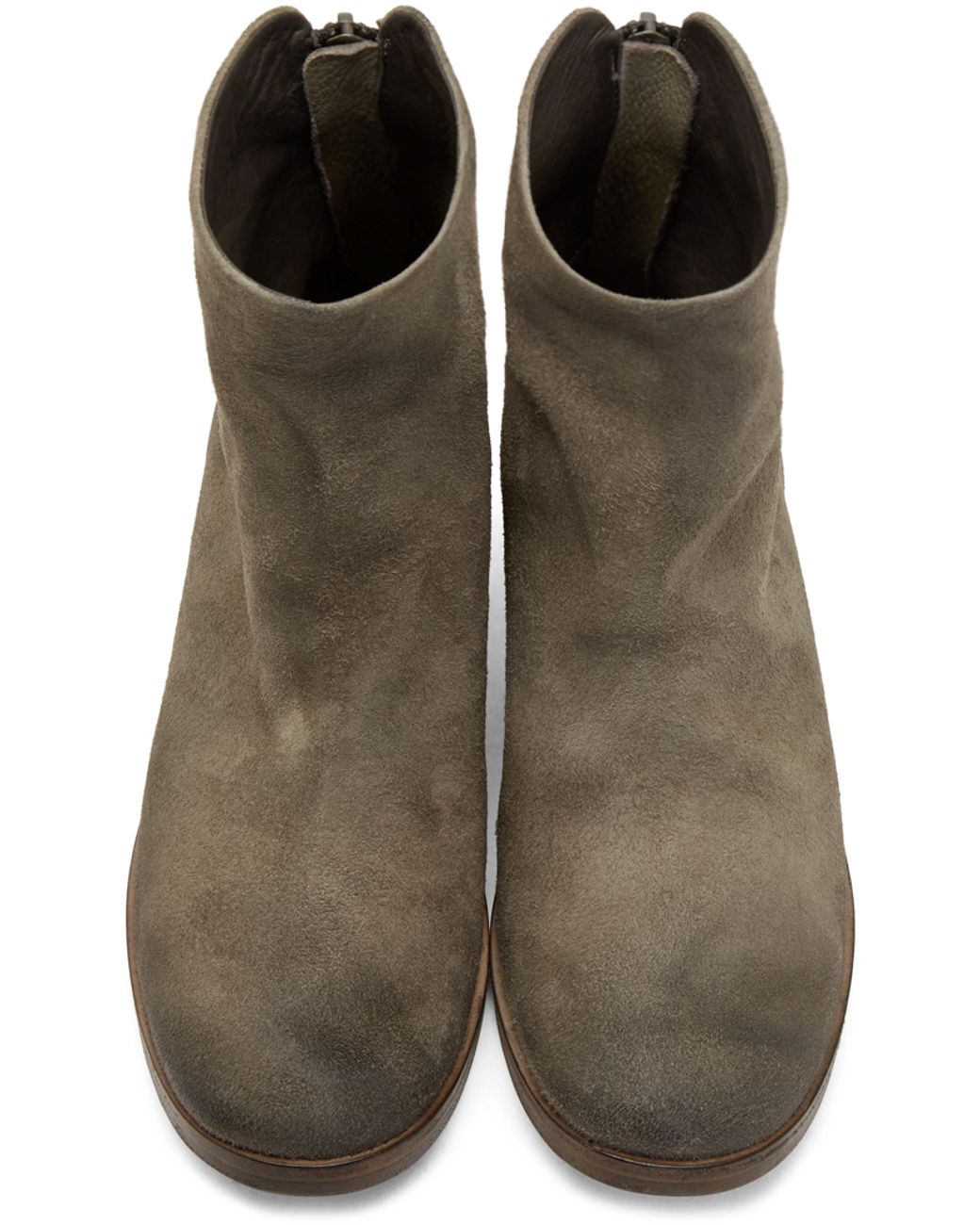 Mars ll Grey Suede Ankle Boots in Gray for Men Lyst