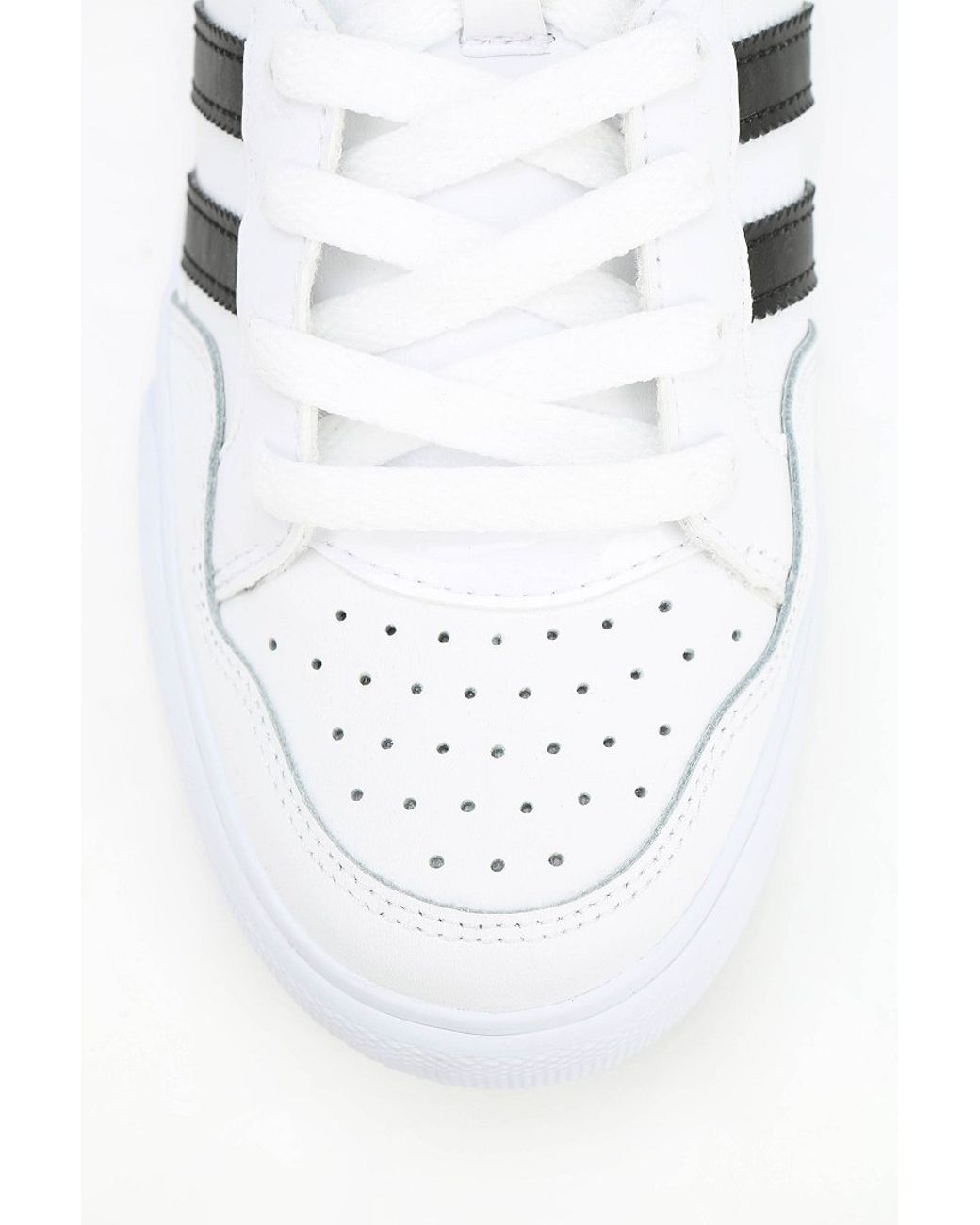 adidas Originals Extaball Leather Hightop Sneaker in White | Lyst