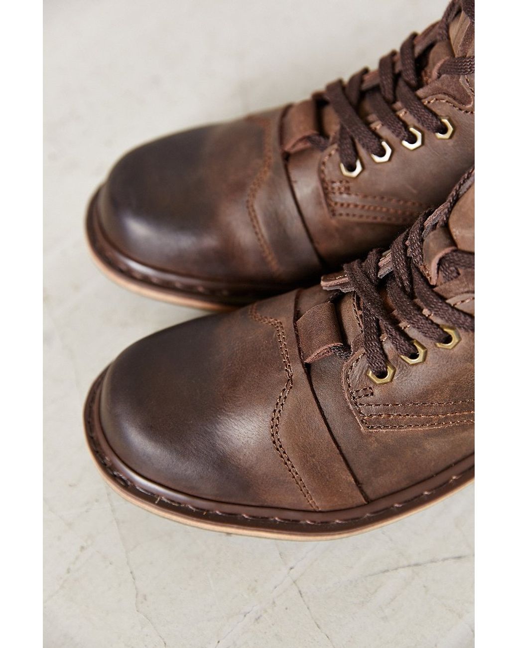 Dr. Martens Pier 9-Eye Boot in Brown for Men | Lyst