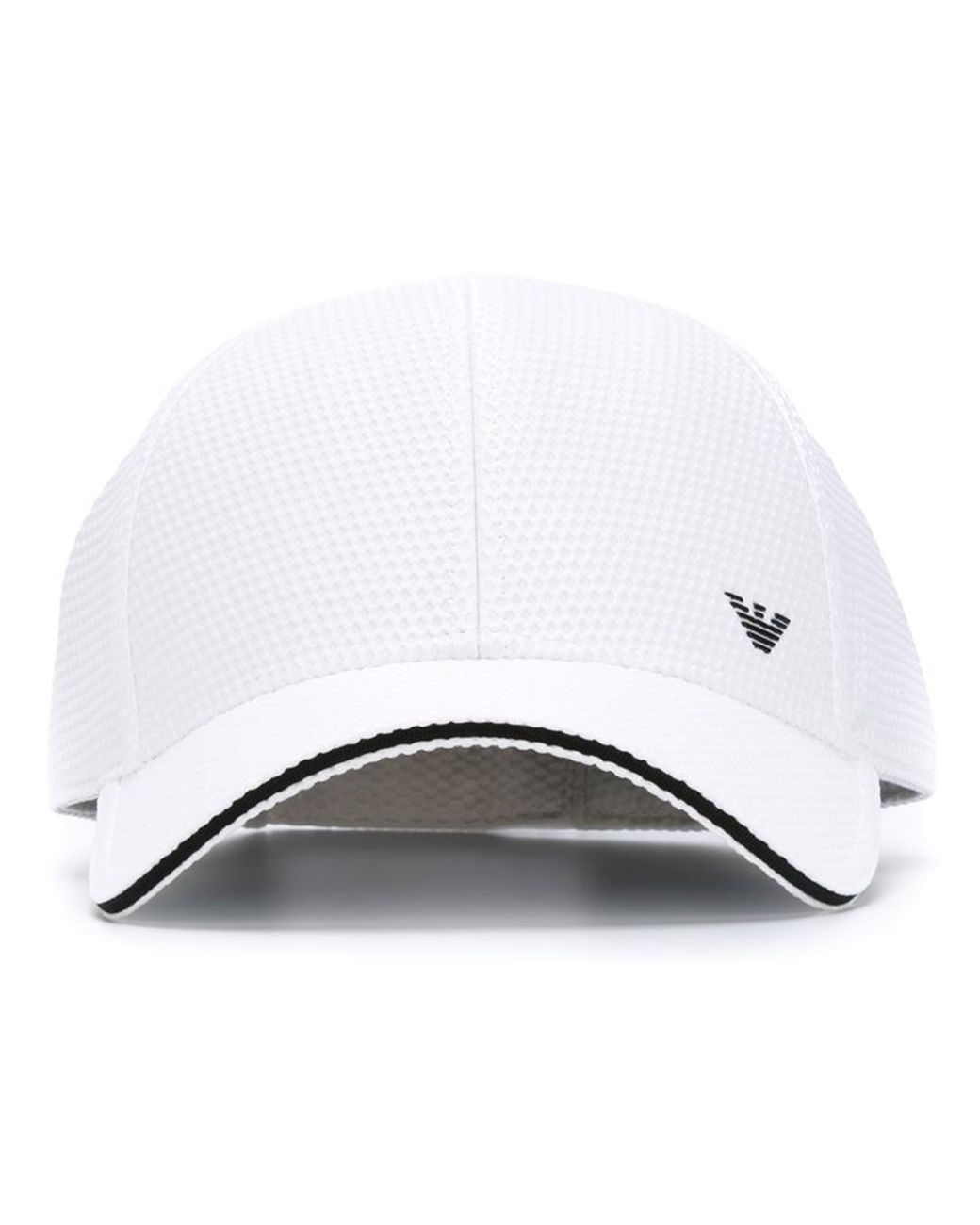 armani hat white