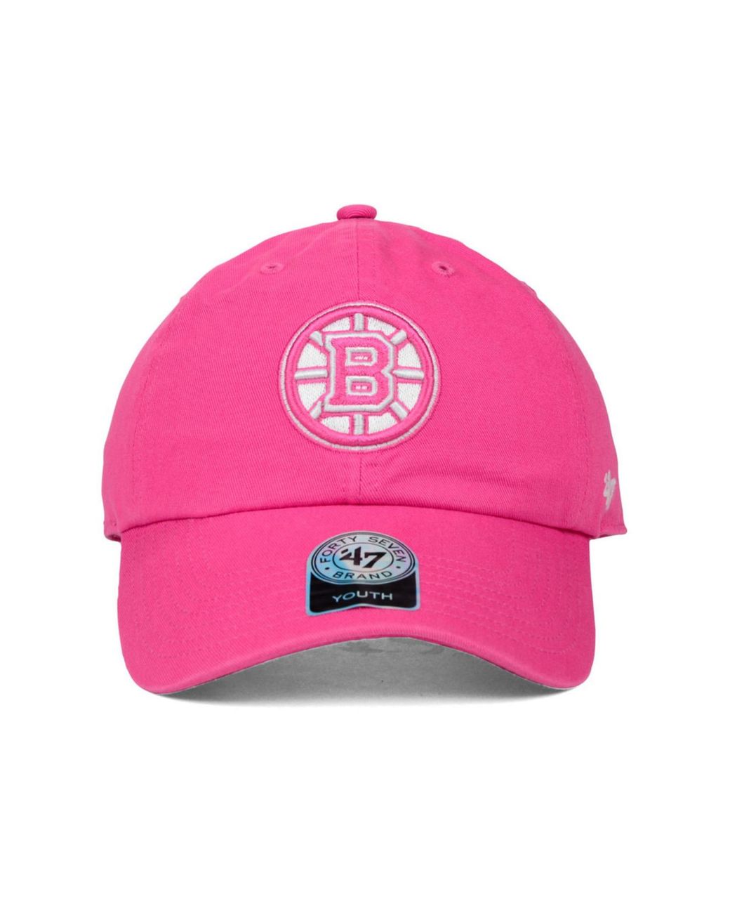 47 Brand Boston Bruins Clean Up Cap