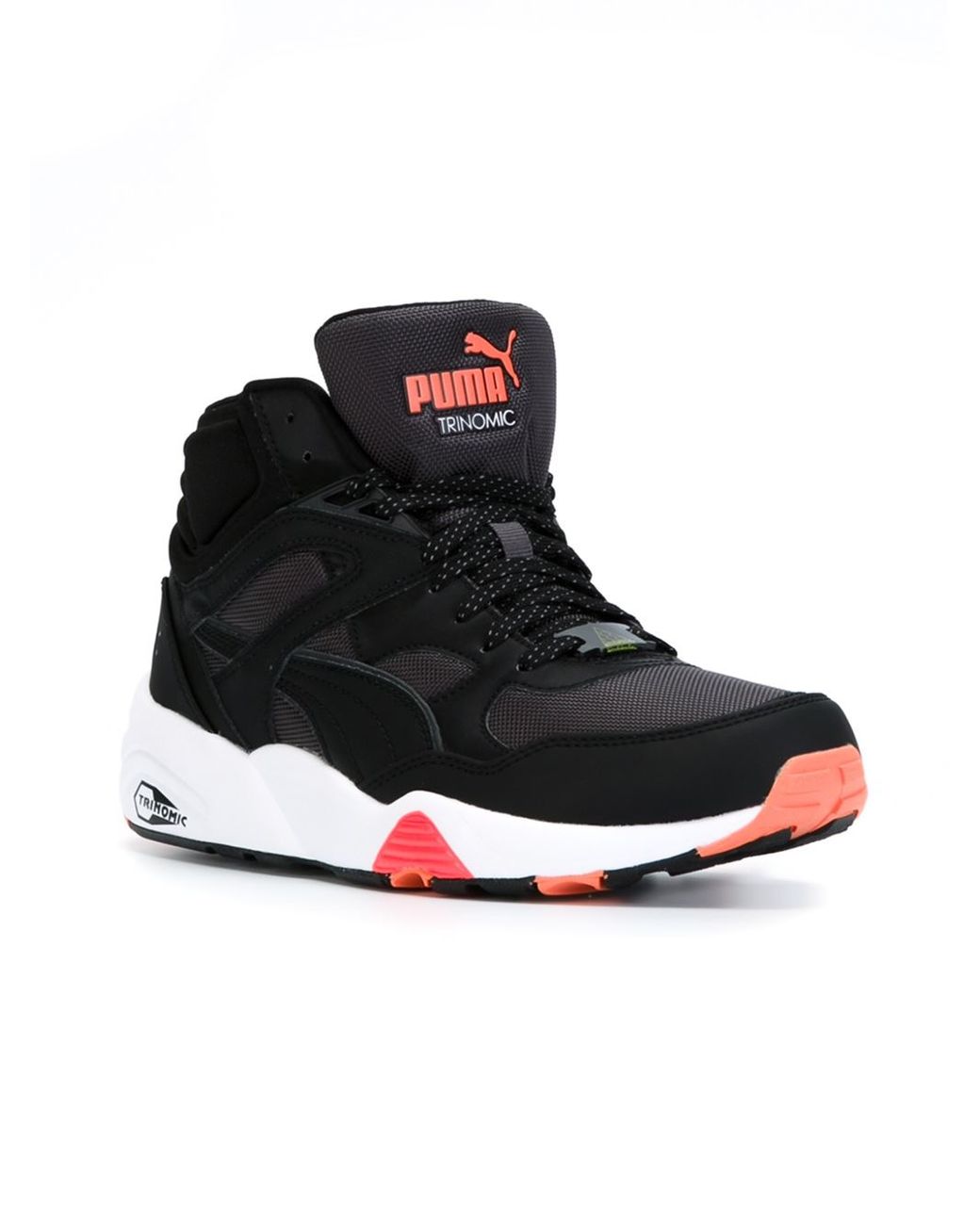PUMA 'trinomic' Hi-top Sneakers in Black for Men | Lyst