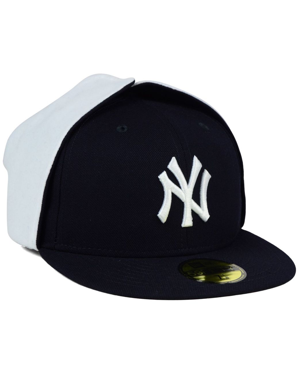 KTZ New York Yankees Dog Ear 59fifty Cap in Blue for Men