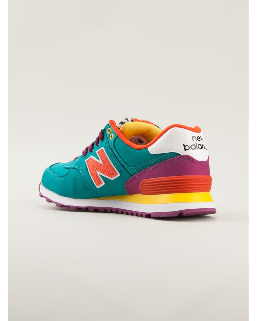 New Balance Pop Safari Trainers in Blue Lyst UK