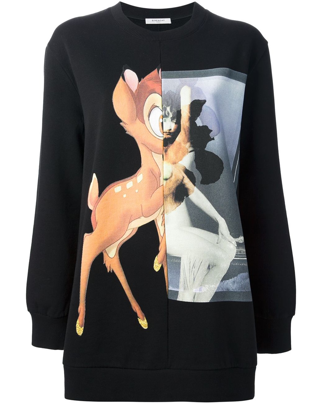 Givenchy Bambi Print Sweater in Black | Lyst