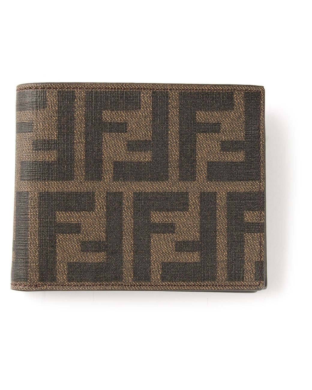 Fendi Brown Zucca Wallet