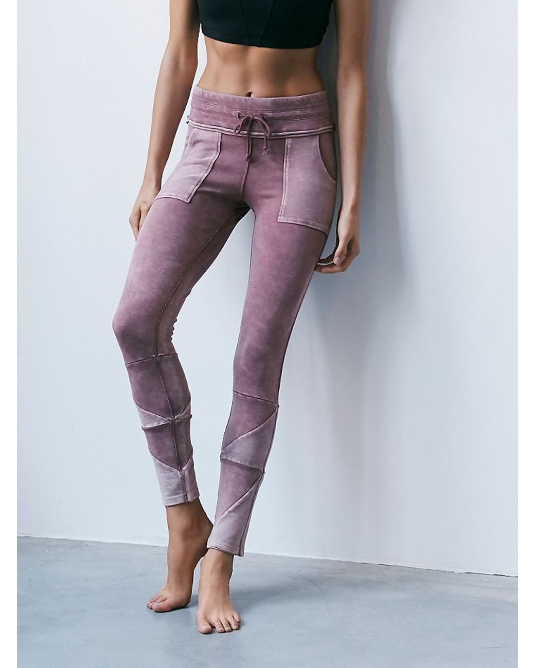 Free People Fp Movement Womens Kyoto Legging in Pink