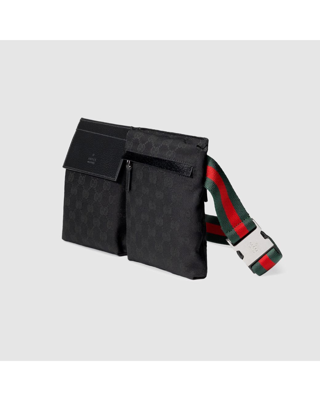 Gucci Belt Bag, Black Canvas