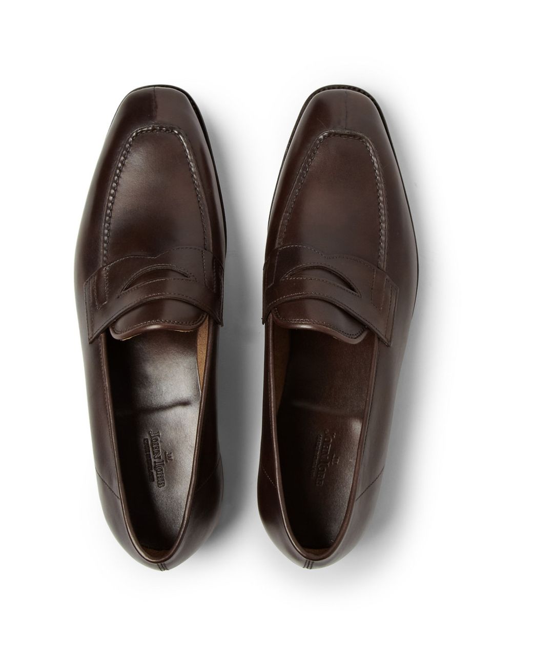 John Lobb Ashley Penny Loafer John Lobb Ashley Leather Penny Loafers, $1,375 | MR PORTER  main image 2