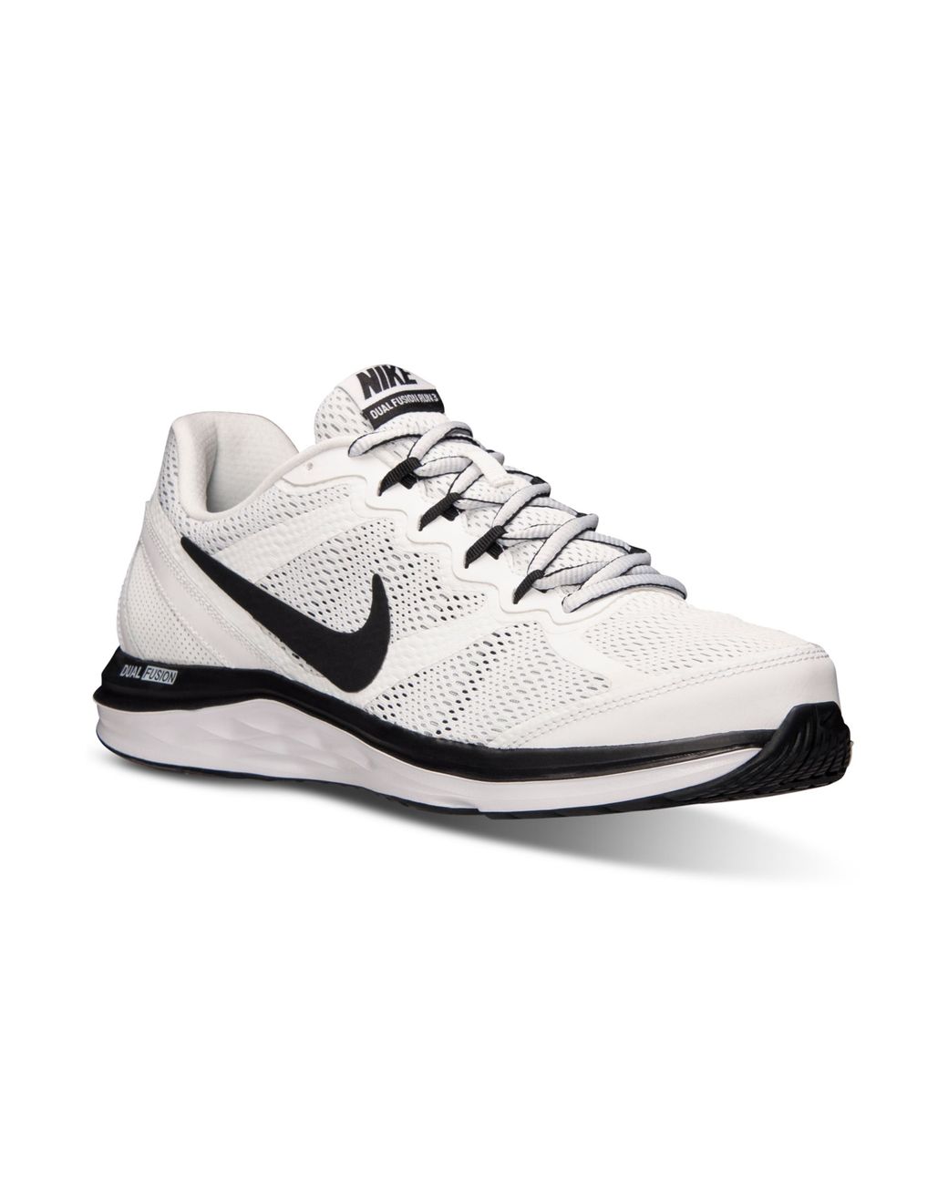 Nike Men'S Dual Fusion Run 3 Running Sneakers From Finish Line in White for  Men | Lyst