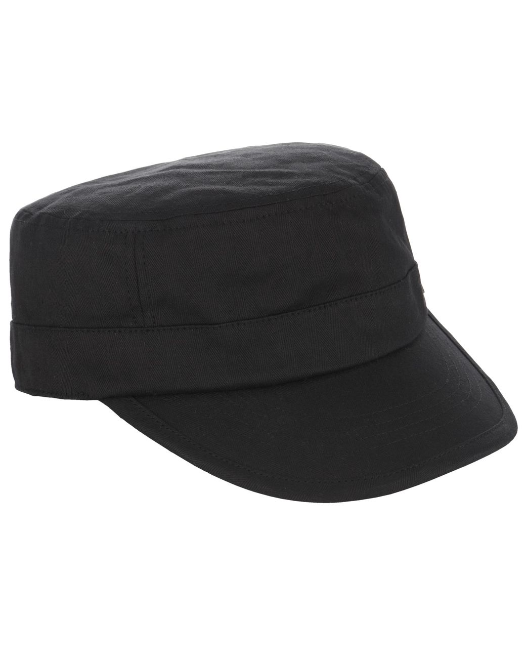 Fred Perry Cotton Rich Train Driver Cap in Black for Men | Lyst UK