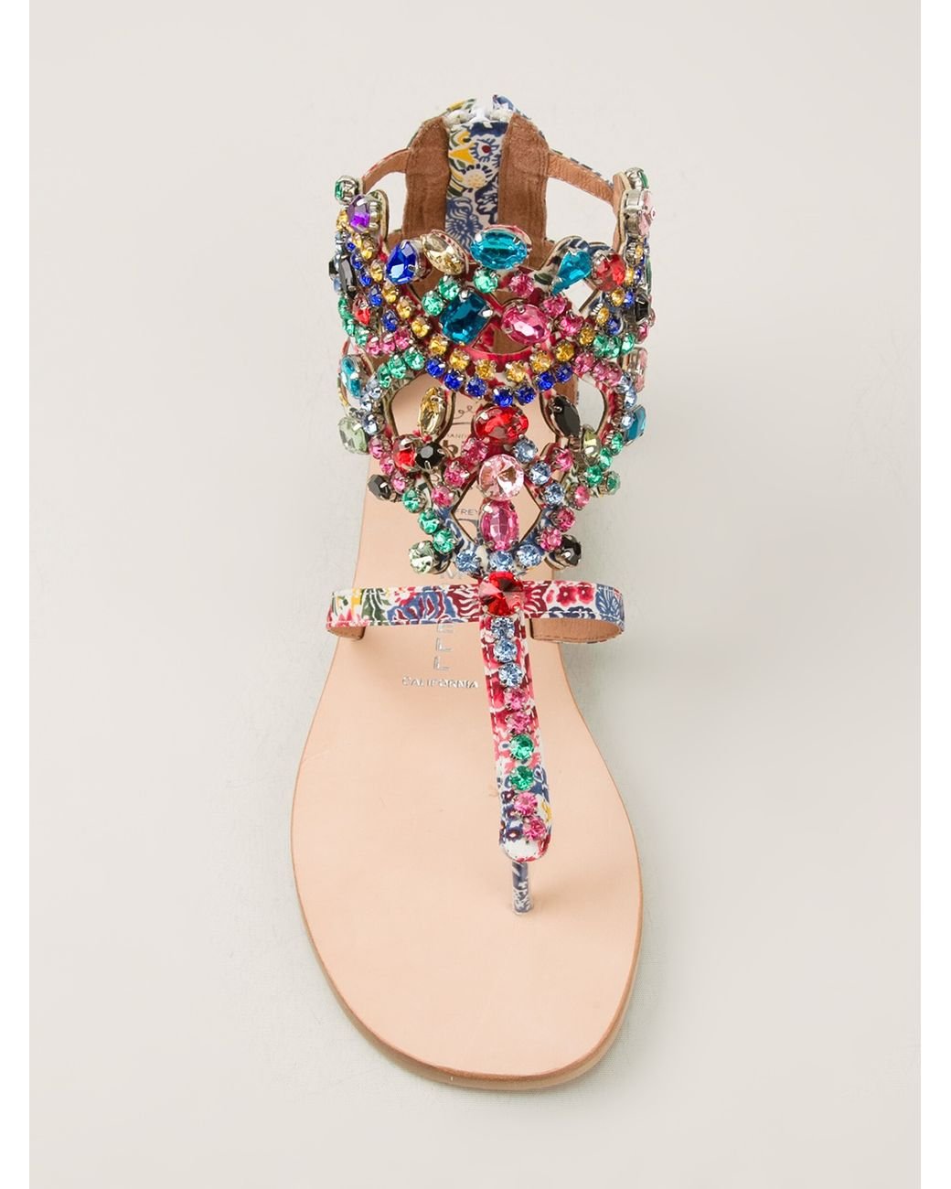 Jeffrey campbell jeweled sandals shop