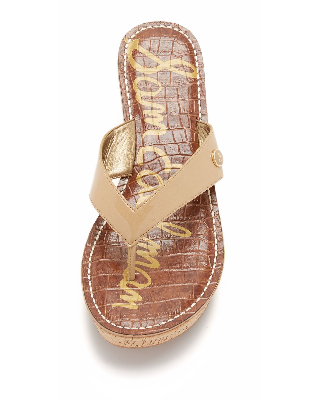 Sam edelman romy hotsell wedge flip flops
