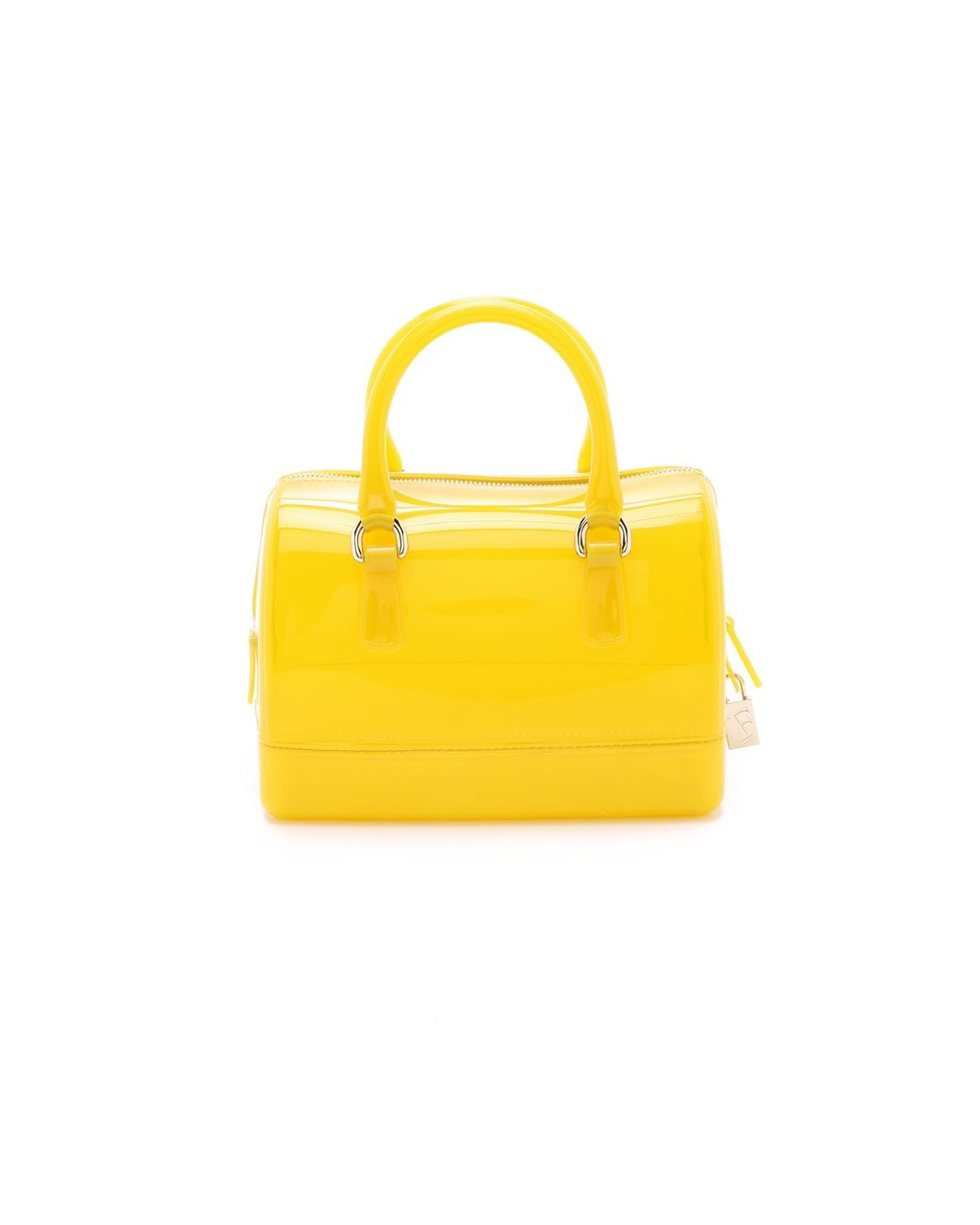 Furla Candy Cookie Mini Satchel - Yellow | Lyst
