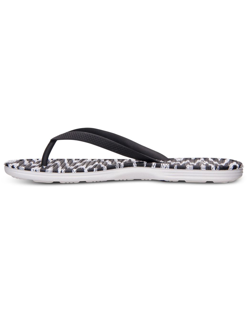 Nike Women's Solarsoft Thong Ii Sandals From Finish Line in White | Lyst