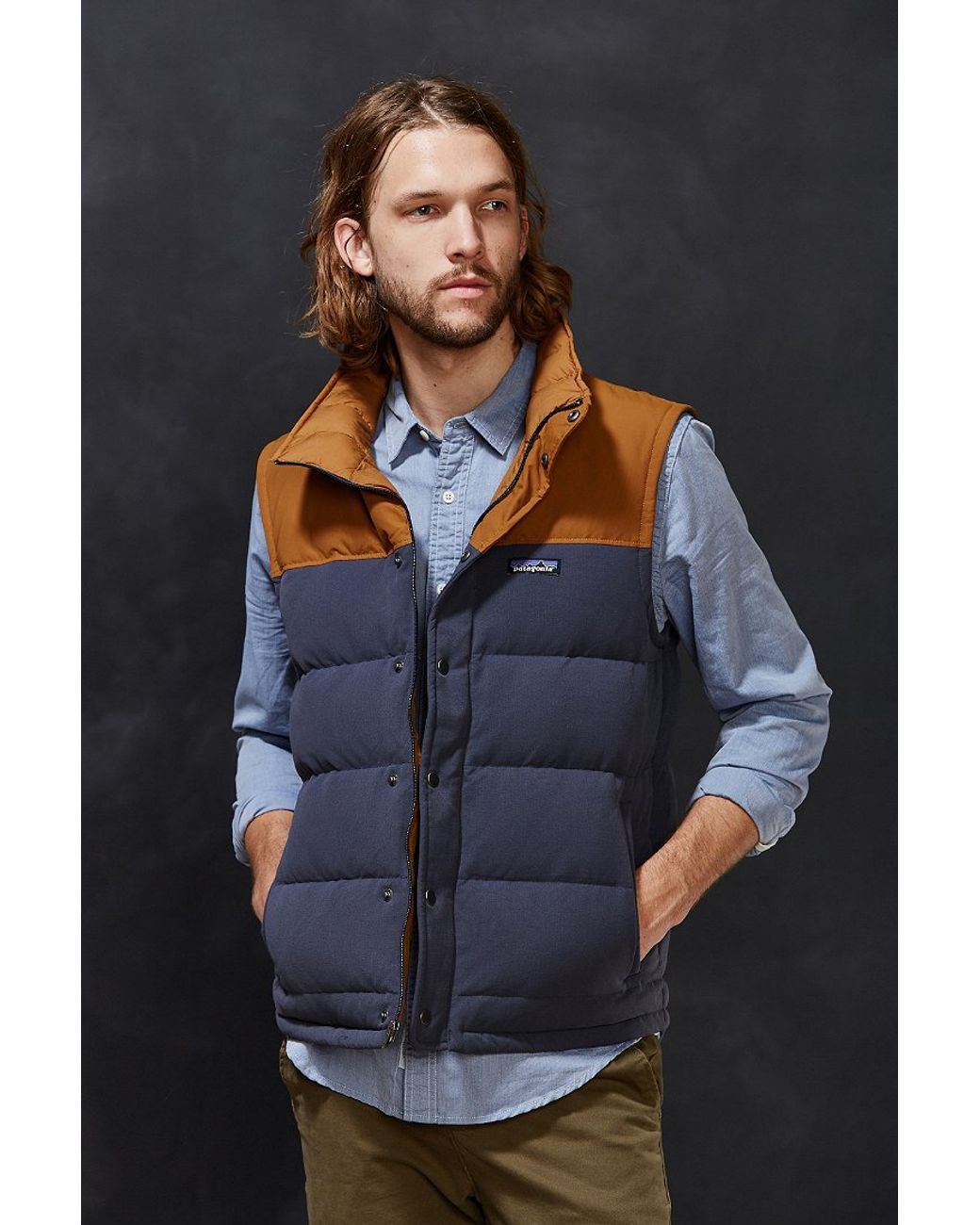 Patagonia Bivy Vest in Blue for Men | Lyst