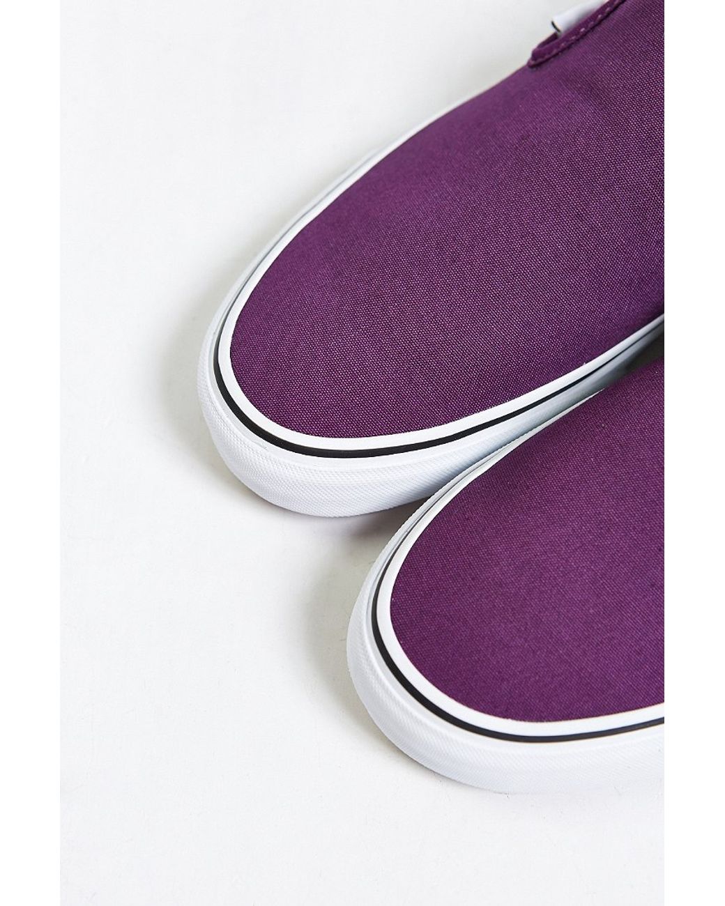 Vans Classic Color Slip-on Sneaker in Purple for Men | Lyst