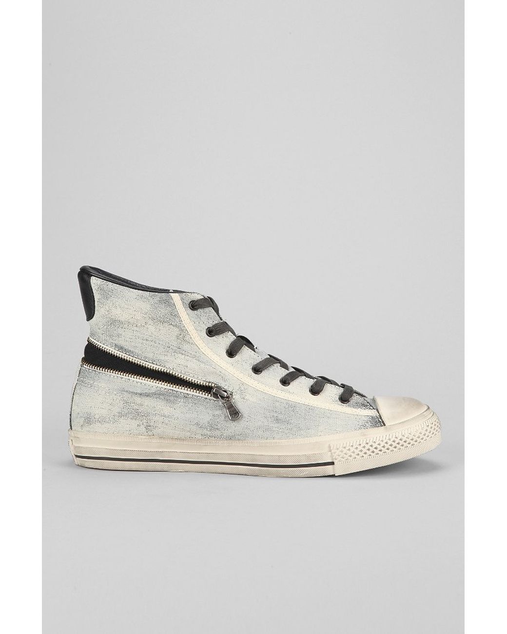 Converse John Varvatos X Chuck Taylor All Star Hightop Painted Mens Sneaker  in White for Men | Lyst