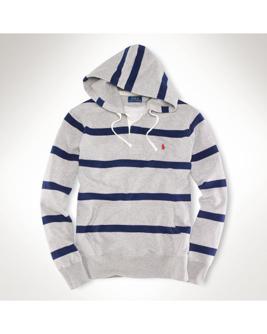 Polo striped hoodie hot sale