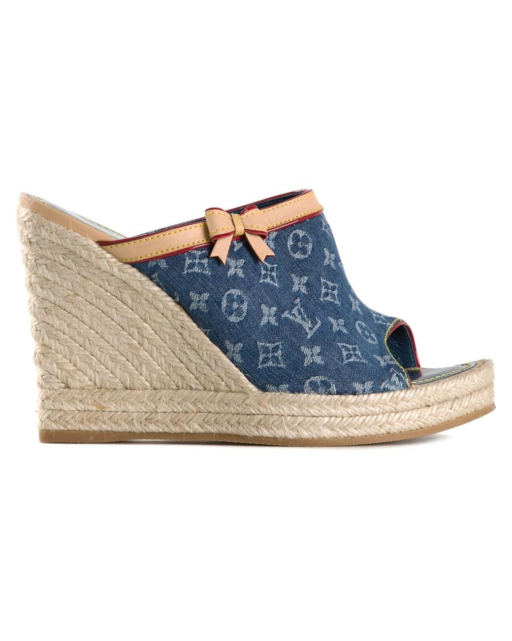Louis Vuitton Vintage Denim Mules – Dina C's Fab and Funky
