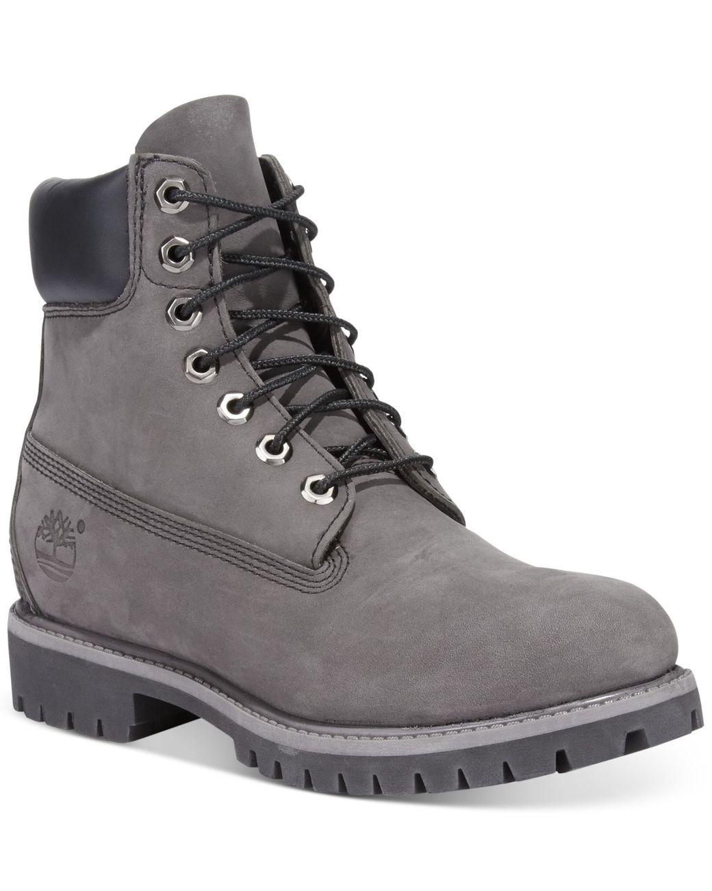 Timberland Icon 6" Premium Boots in Gray for Men | Lyst
