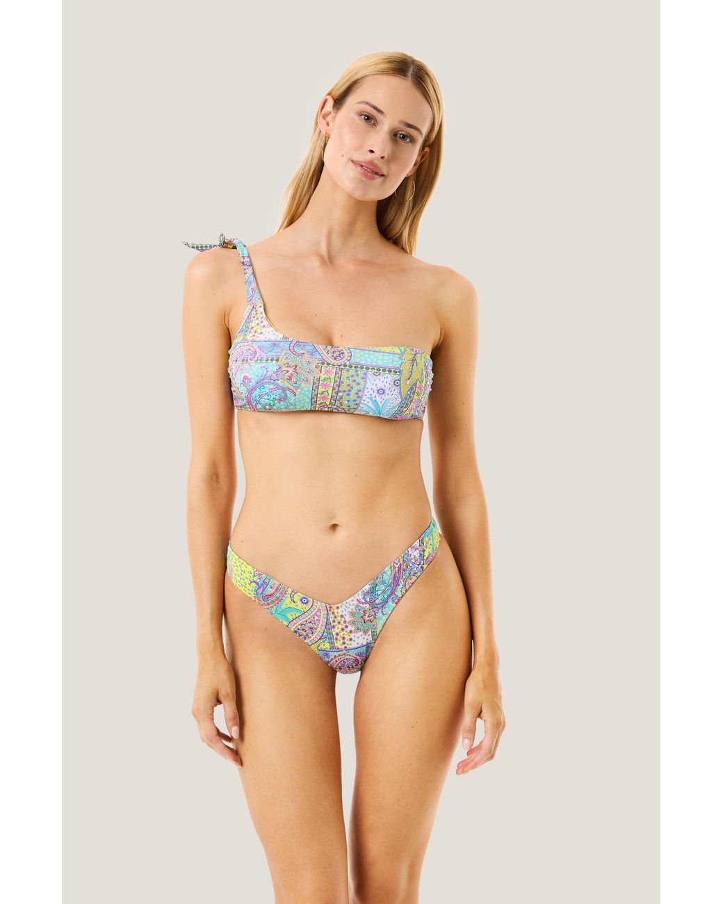 4giveness Multicolor Bikini Top Cachemire Pastel