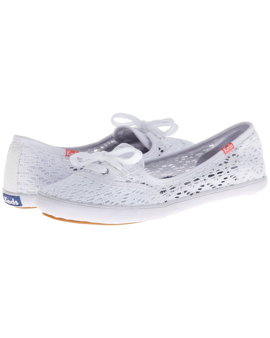 Keds Teacup Crochet in White | Lyst